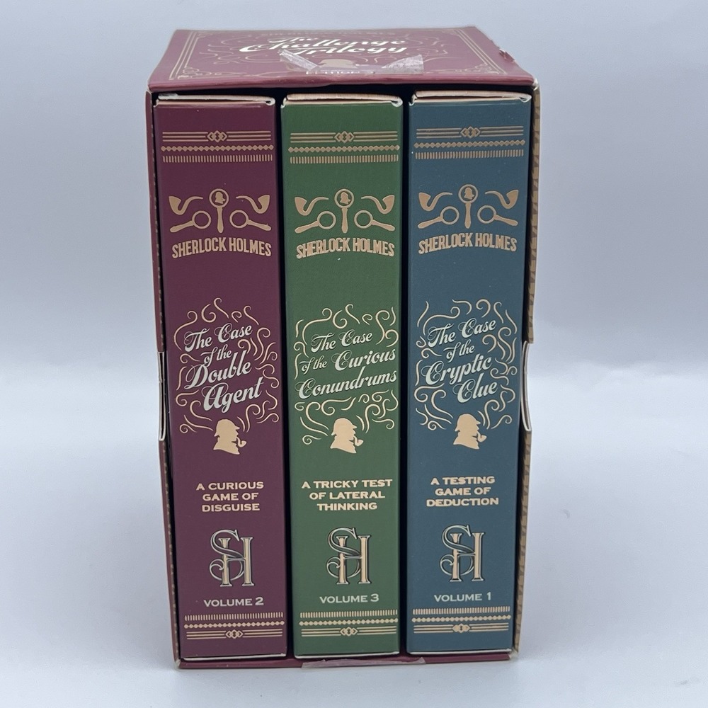 Sherlock Holmes The Challenge‎ Trilogy - Set of 3 Games - Professor Puzzle - Picture 2 of 16